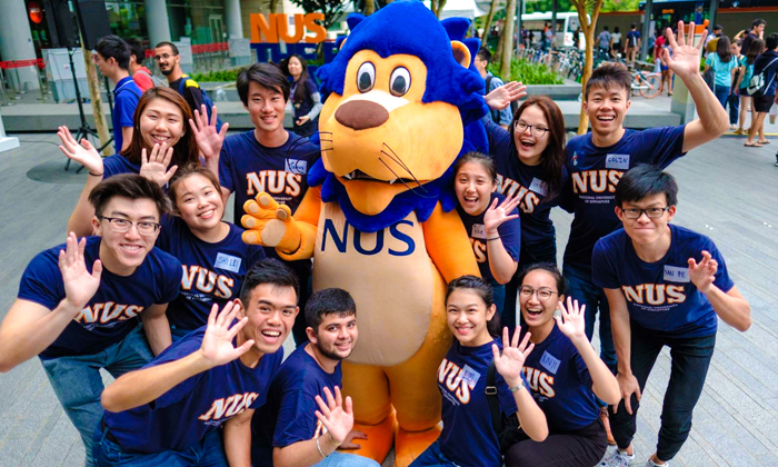 Sinh viên nước ngoài tại Đại học Quốc gia Singapore
